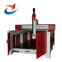 Machine de sculpture CNC 3D à 4 axes avec système de contrôle NC Studio pour la gravure sur bois et la sculpture sur mousse EPS