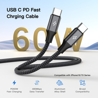 UNIEAN Vente en gros 2M 3M USB A 2.0 vers C Câble Type C Usb 5V2A Câble de charge rapide Câbles de micro données pour iphones 15 pro max
