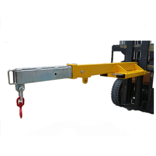 Impetus FJ Series Stainless Steel Telescopic Forklift Jib Crane with 7500kg Load Capacity for Material Handling