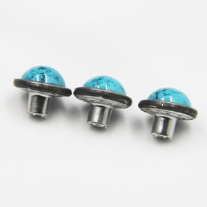 Boutons-pression et rivets en alliage de zinc vintage personnalisés en Chine avec logo pour jeans (style à tige 17 mm) - Product Image 1
