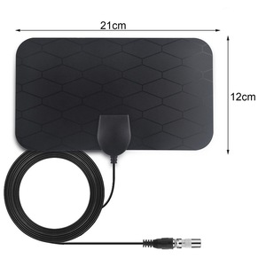HD Digital antena DVB-T DVBT-2 VHF ขยายสัญญาณ28dB รับสัญญาณเสาอากาศทีวีในอาคาร HDTV ในบ้าน - Product Image 1