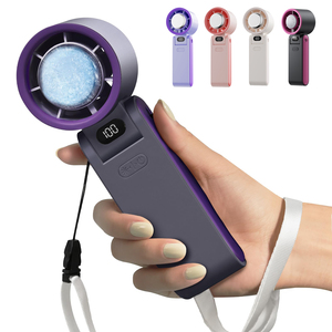 Ventilateur portable USB sans pales avec moteur sans balais, vitesse maximale du vent de 12 m/s, batterie rechargeable 3600 mAh, utilisation en extérieur - Product Image 1