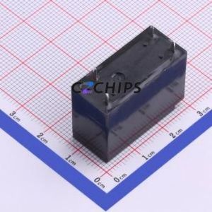 AJW1211F Power Relay Through hole,12.8x28.6mm Relay 12V 1 Normally Open: 1A (SPST-Normally Open)::: 4 5A-30VDC/5A-250VAC - Product Image 2