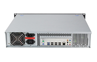 Chasis de Servidor TOP2U390 2U de 390 mm de Profundidad, Compatible con Placa Base M-ATX, 2 Bahías para Discos Duros de 3.5'', 4 Ranuras PCIe, 2 Puertos USB 2.0 para LOTetc.