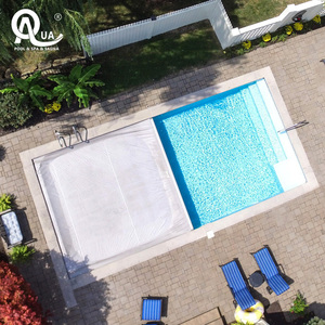 Cubierta rectangular de PVC para piscina, resistente a los rayos UV, para piscinas residenciales. - Product Image 3