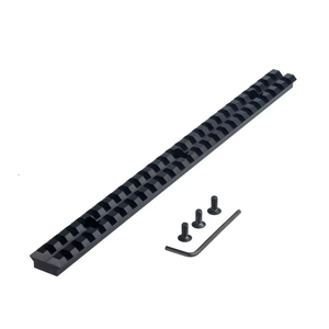 Plateforme de base ultra-longue de 257 mm à 25 emplacements pour l'installation d'équipements extérieurs, adaptateur de rehausseur en alliage d'aluminium durable - Product Image 5
