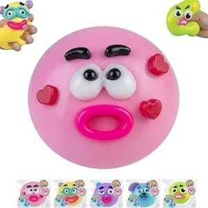 Juguete Antiestrés con Forma de Cara de Perro, Pelota de Rebote Lento Portátil para Aliviar el Estrés en Niños y Adultos - Product Image 5