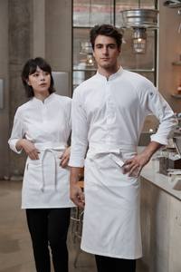 Uniforme professionnel pour le personnel d'hôtellerie, manches longues, polyester/coton, marque Yilong, pour le personnel de nettoyage des hôtels et des restaurants - Product Image 4