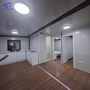 Maison préfabriquée extensible de haute qualité de 20 pieds, maison préfabriquée de 2, 3 ou 4 chambres, villa préfabriquée, maison pliante, maison portable - Product Image 5