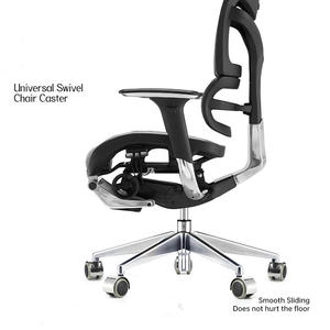 2 "PA Rodízios Roda para Móveis Cadeira de Escritório Cor Dourada Forte Suporte Giratório Ergonômico Chefe Cadeira De Escritório Roda - Product Image 5