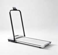Tapis de marche pliable électrique OEM ODM 264LBS pour sous le bureau, vitesse 1-10KM/H, écran LED, pour la maison et le bureau, avec télécommande