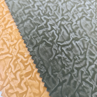 Fabricant de cuir artificiel, tissu en cuir synthétique PU personnalisé pour vêtements