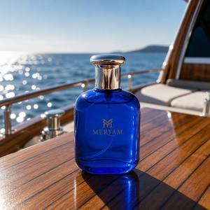 Sporty MERYAM <span class=keywords><strong>Polo</strong></span> <span class=keywords><strong>Eau</strong></span> De Parfum 30ml, Fragancia Acuática Masculina de Larga Duración con Botella de Vidrio Azul y Caja de Regalo con Diseño de Jugador de <span class=keywords><strong>Polo</strong></span> - Product Image 1