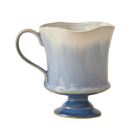 El Artista Coreano Woo Guk-won Colabora en la Creación de una Taza de Café de Cerámica con Degradado de Color, Estilo Francés Retro Moderno Minimalista Dehua