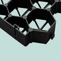 Grille de stabilisation de gravier pour pavés de gazon haute résistance