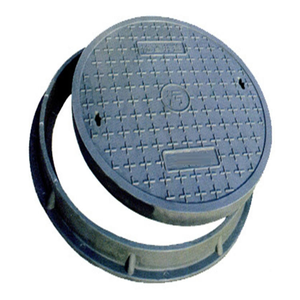 Couvercle de trou d'homme rond en fibre de verre FRP robuste SMC DMC Drain d'égout en résine composite pour la construction et l'<span class=keywords><strong>immobilier</strong></span> - Product Image 6