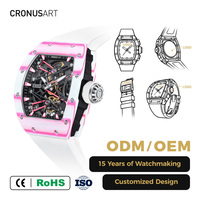 Montres de sport de luxe légères pour hommes Montres mécaniques automatiques ultra-légères Montres pour hommes tendance d'affair