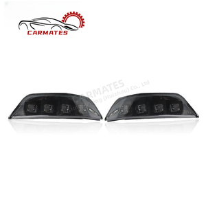 Couvercle <span class=keywords><strong>de</strong></span> feu antibrouillard avant CARMATES avec Led Drl pour Ford <span class=keywords><strong>Mustang</strong></span> 2015 <span class=keywords><strong>2016</strong></span> 2017 <span class=keywords><strong>feux</strong></span> diurnes lumière du <span class=keywords><strong>jour</strong></span> - Product Image 3