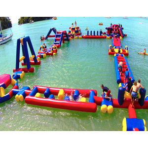 Parc aquatique gonflable pour adultes, parcours d'obstacles aquatiques, parc aquatique flottant - Product Image 2