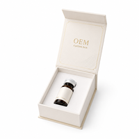 Boîte d'emballage rigide de luxe OEM personnalisée pour ampoules, boîte magnétique gaufrée à chaud pour flacons de 2 ml, 3 ml, 10 ml, pour peptides et soins de la peau