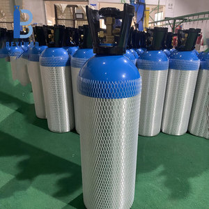 एल्यूमीनियम <span class=keywords><strong>Co2</strong></span> गैस टैंक सिलेंडर 2.5lb 10lb 10lb 15lb 20lb - Product Image 2