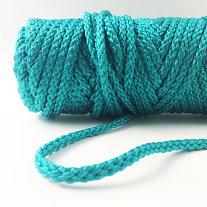 Fabricant Vente 1-10mm Plus Couleur <span class=keywords><strong>Fibre</strong></span> <span class=keywords><strong>Naturelle</strong></span> Doux Macramé Coton Corde - Product Image 6