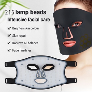 Masques faciaux LED infrarouges pour soins de santé, masques faciaux en silicone LED, masque de luminothérapie rouge pour femmes - Product Image 3