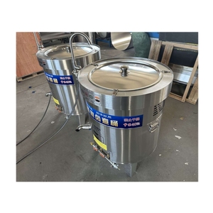 Tanque de Ebullición de 1000L con Mezclador, Calentador y Olla de Mezcla - Product Image 2
