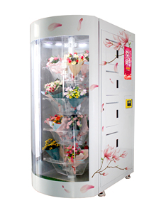 Nhà Phân Phối Tự Động Fresh Flower Shop Bouquet Máy Bán Hàng Tự Động Với Hệ Thống Làm Lạnh Và Máy Tạo Độ Ẩm - Product Image 5