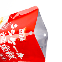 Custom Vochtbestendige Snack Mylar Tas Voor Gedroogd Fruit Snacks Low Moq Herbruikbare Aluminiumfolie Stand-Up Zakje