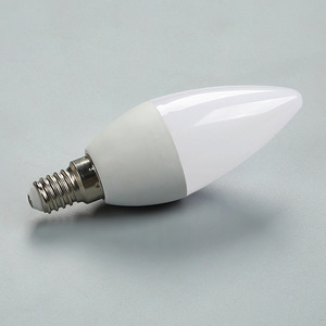 Factory Direct Sales C37 3W 5W 7W 9W LED Candle <strong>Bulb</strong> Edison <strong>Light</strong> <strong>Bulb</strong> Plastic Coated Aluminum E27 <strong>Base</strong> for Residential AC - Product Image 3