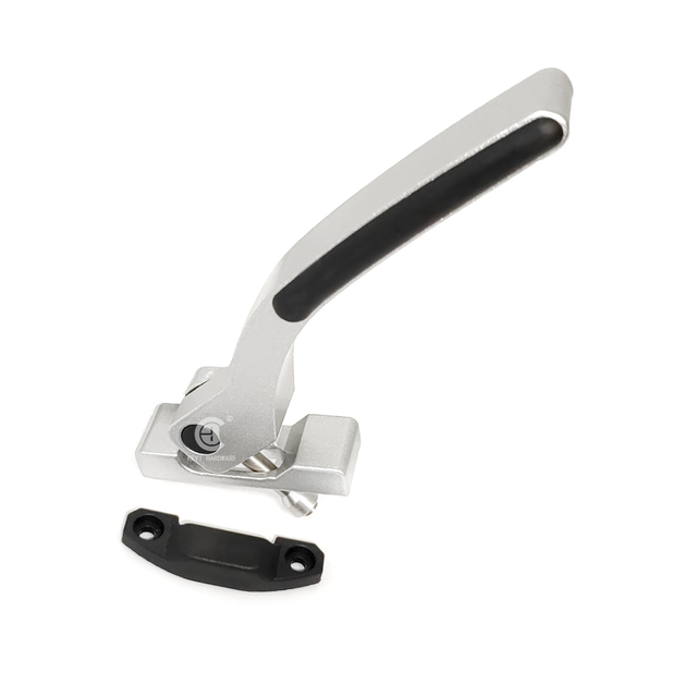 Simple Eccentric Lever CAM Lock Handle for Hotel Use Casement Window Latch Sash Lock for PVC Aluminum Windows and Doors
