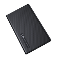 Boîtier de disque dur SATA 3 vers Micro USB en alliage d'aluminium, Plug and Play, boîtier SSD HD005, capacité 2 To, boîtier HDD pratique