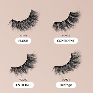Faux Lahes <b>Mink</b> 10-12mm Eyelashes Faux <b>Mink</b> <b>Lashes</b> Wholesale Soft 3d Faux <b>Mink</b> Invisible Strip Eyelashes with Eyelash Box - Product Image 6