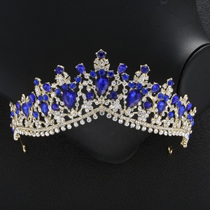 Cheerfeel Gros Mariage Strass Rose Miss Monde Couronne et Diadème HP-400 Coloriage De Mariée Coloriage De Mariée - Product Image 5