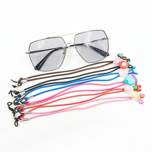 Sangles de <span class=keywords><strong>lunettes</strong></span> colorées Offre Spéciale pour enfants <span class=keywords><strong>Cordon</strong></span> en silicone souple pour <span class=keywords><strong>lunettes</strong></span> - Product Image 1