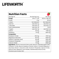 Mélange de boisson d'hydratation d'électrolytes de Lifeworth sans récupération de sucre et poudre d'électrolyte post-entraînement