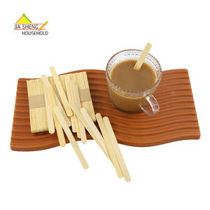 Palitos Agitadores de Bambú Biodegradables Personalizados con Logotipo, 90/120/140 mm, Agitadores de Cócteles Ecológicos Desechables para Té, Café y Bebidas - Product Image 1