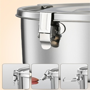 Recipientes de Almacenamiento de Alimentos de Acero Inoxidable 304 de Alta Calidad - Product Image 4