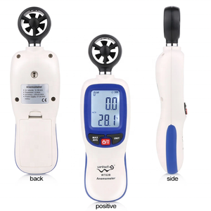 Anemômetro Digital Tester Mobile APP <span class=keywords><strong>Bluetooth</strong></span> Medidor De Velocidade Do Vento Medidor De Fluxo De Ar Instrumento Temperatura WT82 WT82B - Product Image 5