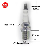 Nouvelle bougie d'allumage en platine PFR6AGP 94394 pour Accord, Regal, Excelle GT, Changan CS75, Haval, Chevrolet Aveo, Malibu