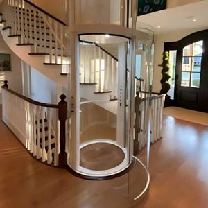 Mini-<span class=keywords><strong>ascenseur</strong></span> rond pour passagers, les meilleures ascenseurs résidentielles, ascenseurs AC pour appartements - Product Image 4