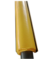 Protections de poteaux de sécurité pour salle de sport, rondes, en PVC, avec revêtement en mousse EPE/mousse souple, taille et couleur personnalisables