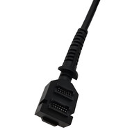 VeriFone Vx805 Doppel 14-Pin IDC USB2.0 Stecker 1m Aluminium Reinkupfer PVC-Ummantelung Datenkabel für Drucker/Scanner/Barcode