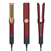 Sèche-cheveux professionnel MK-559F 2-en-1 pour salon, styler à air chaud, lisseur ionique négatif pour cheveux