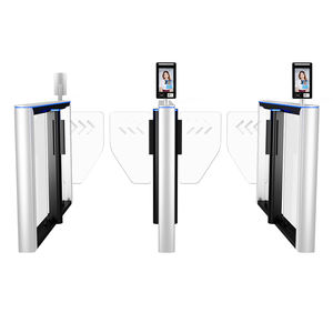 Portillon tournant rapide en alliage d'aluminium à installation facile, économique, anti-pincement et anti-collision arrière, à passage rapide et automatique - Product Image 2