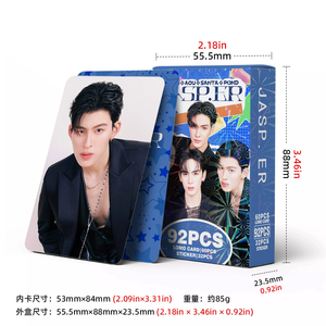 KPOP 92 piezas/caja JASP.ER Photocard Lomo Card Photo Card - Product Image 3