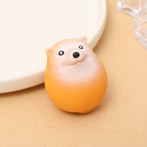 Juguete Antiestrés Creativo con Forma de Huevo de Shiba Inu, Juguete para Apretar con Rebote Lento, Decoración de Oficina, Juguete para Aliviar el Estrés para Dueños de Perros - Product Image 4