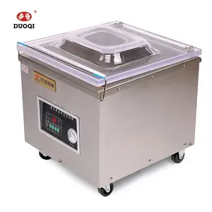 DUOQI Professional Made Desk Type Single Chamber Packer Small Vacuum Seafood Food Packaging Machine