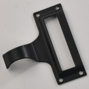 Porta Tarjetas de Visita de Metal Negro con Tiradores y Orejetas, Diseño Moderno y Sencillo, Duradero - Product Image 4